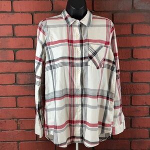 Alpine Design‎ Shirt Womens Medium Plaid Flannel